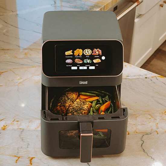 Livwell Touch Iq 8 Qt Air Fryer