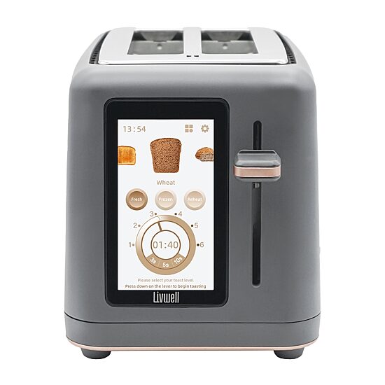 Livwell Touch Iq 2 Slice Electric Toaster