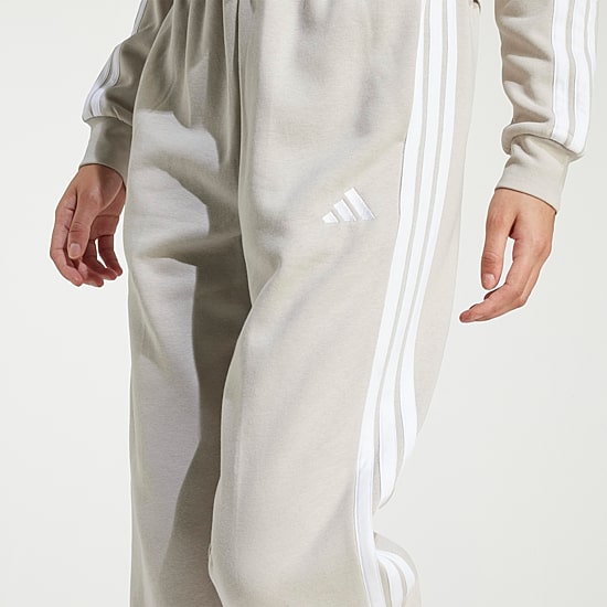 adidas Womens Straight High Rise Loose Fit Fleece Active Jogger Pant