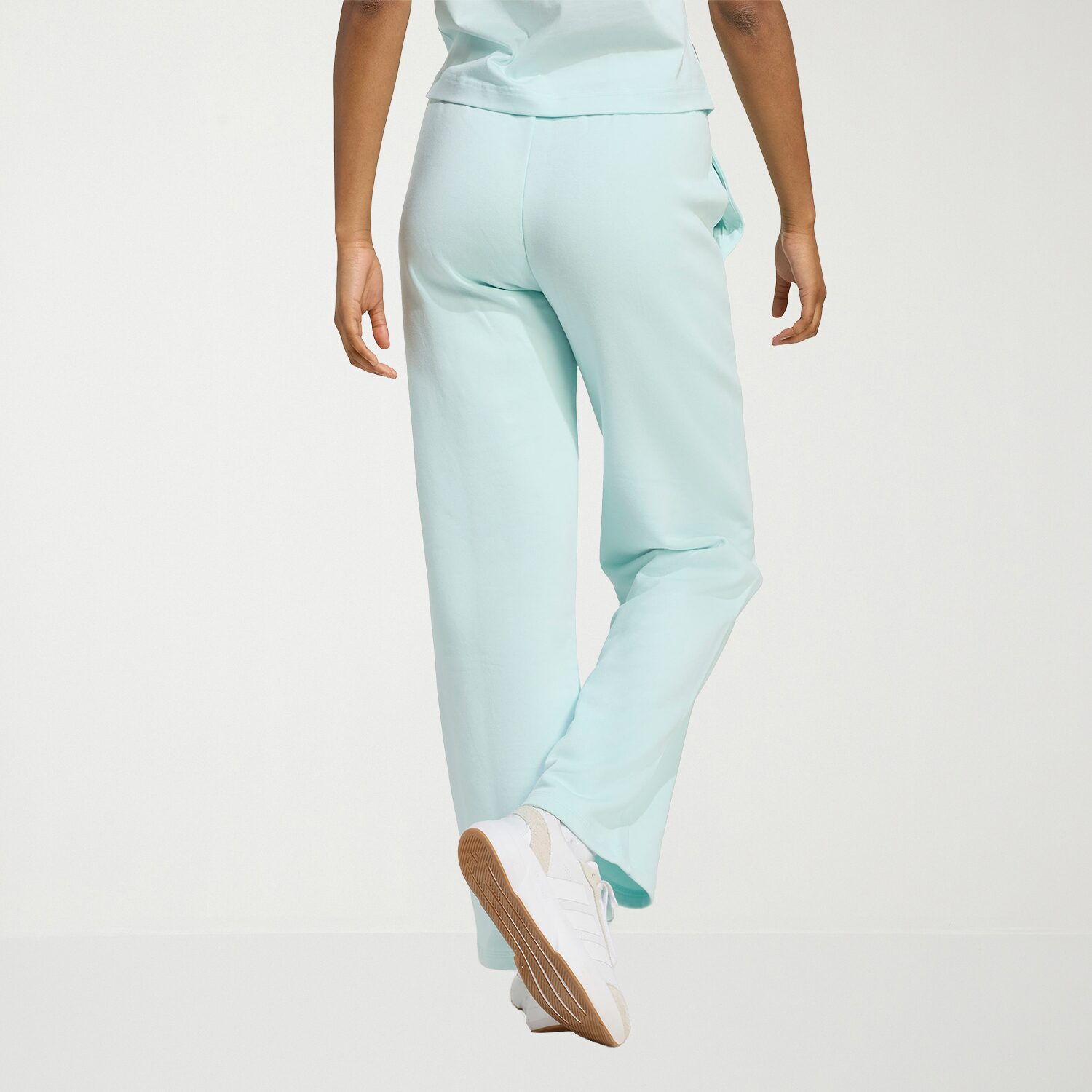 adidas Womens Straight Mid Rise Regular Fit Sweatpant