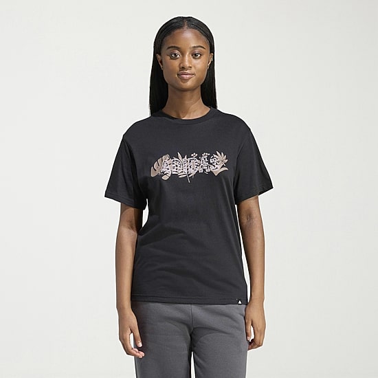 adidas Womens Crew Neck Short Sleeve Active T-Shirt