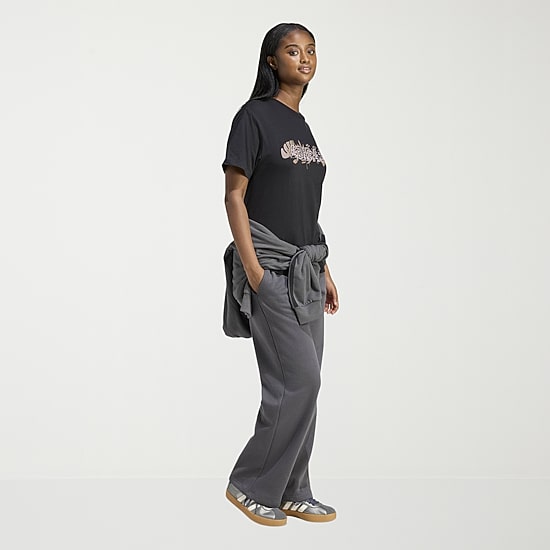 adidas Womens Crew Neck Short Sleeve Active T-Shirt