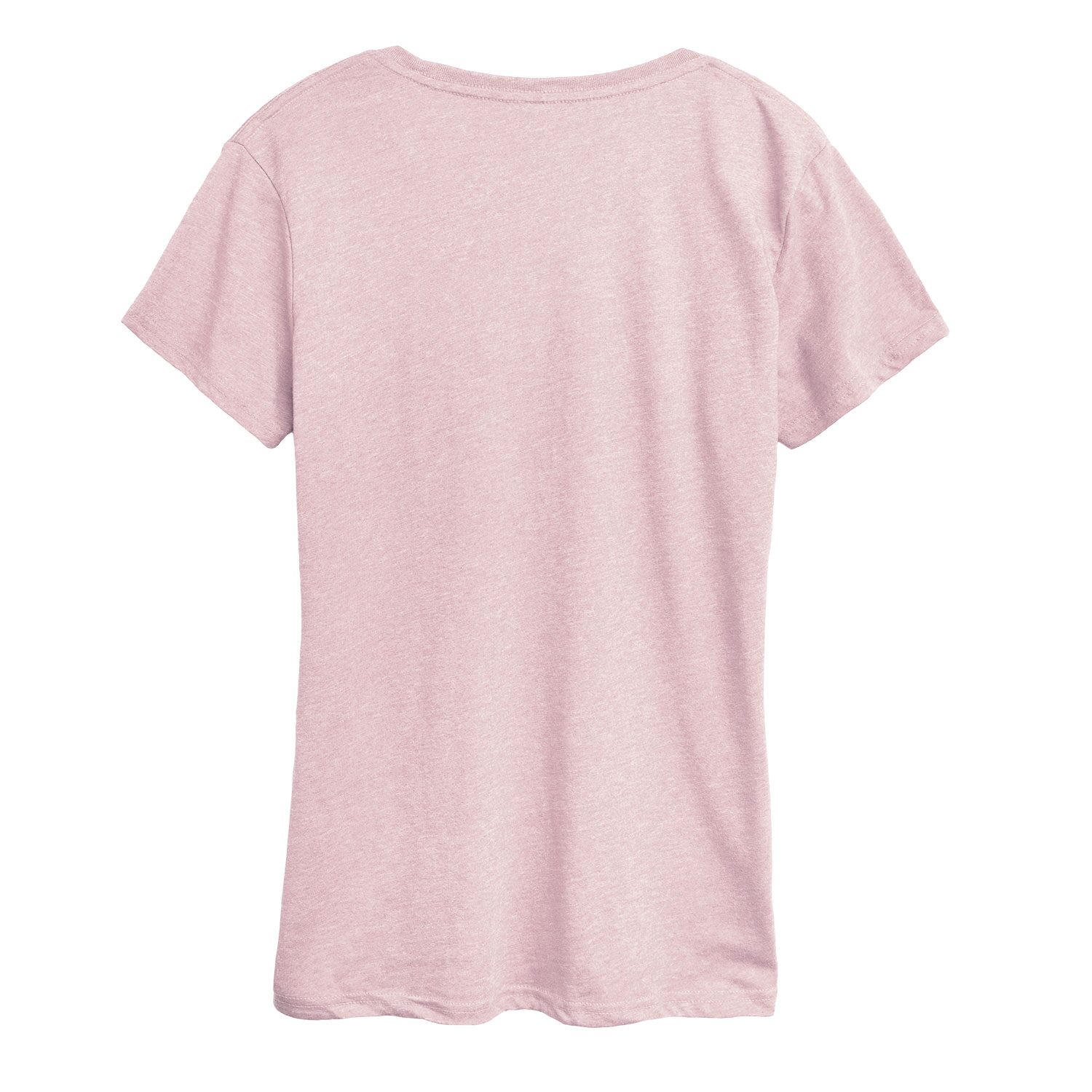 Barbie Hand Painted Heart Logowomens Womens Crew Neck Short Sleeve Classic Fit Graphic T-Shirt