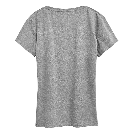 Furever And Always Womens Crew Neck Short Sleeve Classic Fit Mickey and Friends Graphic T-Shirt