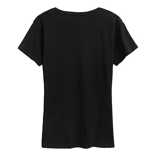 World Class Ski Womens Crew Neck Short Sleeve Classic Fit Donald Duck Graphic T-Shirt