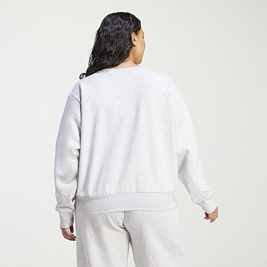 adidas Womens Crew Neck Long Sleeve Plus Sweatshirt