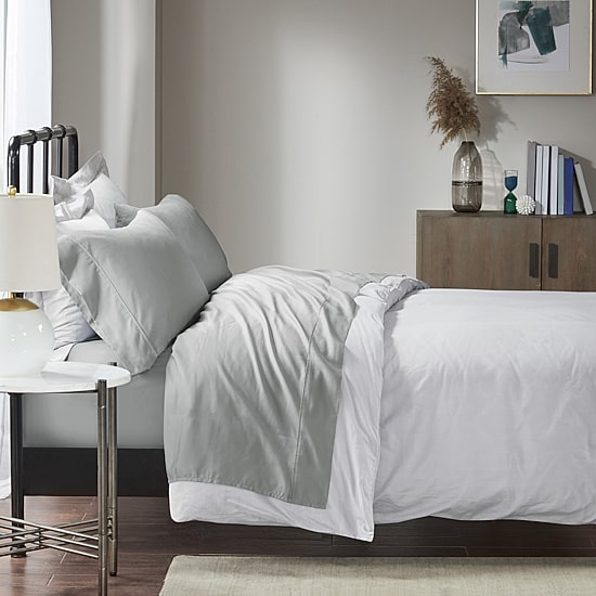 Madison Park 1500 Thread Count Luxury Soft Cotton Easy Care Sheet Set