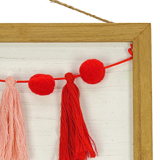 National Tree Co. 13" Valentine's Follow Your Heart Wall Sign