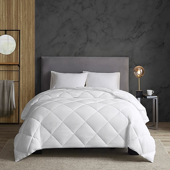 Sleep Philosophy Maximum Warmth 300 TC Cotton Sateen Comforter Down Alt 3M Thinsulate