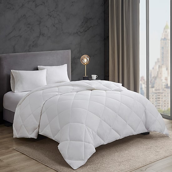 Sleep Philosophy Maximum Warmth 300 TC Cotton Sateen Comforter Down Alt 3M Thinsulate