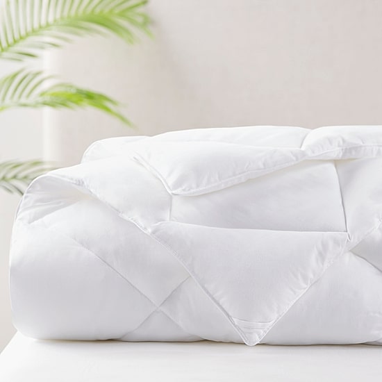 Sleep Philosophy Maximum Warmth 300 TC Cotton Sateen Comforter Down Alt 3M Thinsulate