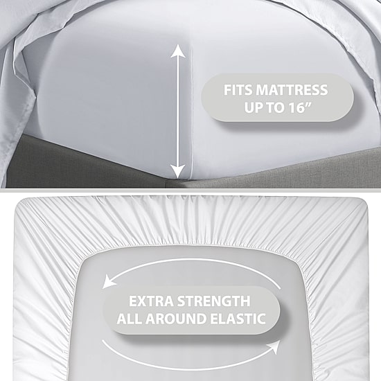 Swift Home Ultra Soft Wrinkle Resistant All Season Sheet Set