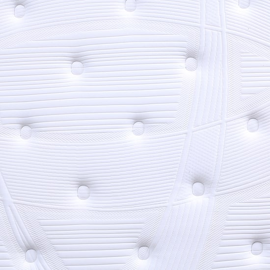 Primo Equilibria Pocket Coil 12" Medium/Firm Hybrid Euro Top - Mattress in a Box