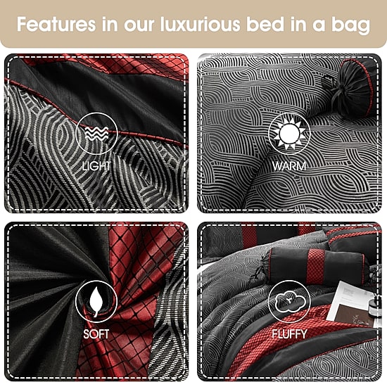 Stratford Park Zaina 7-pc. Complete Bedding Set