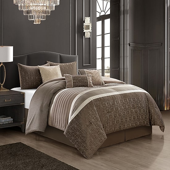 Stratford Park Sallie 7-pc. Geometric Midweight Comforter Set