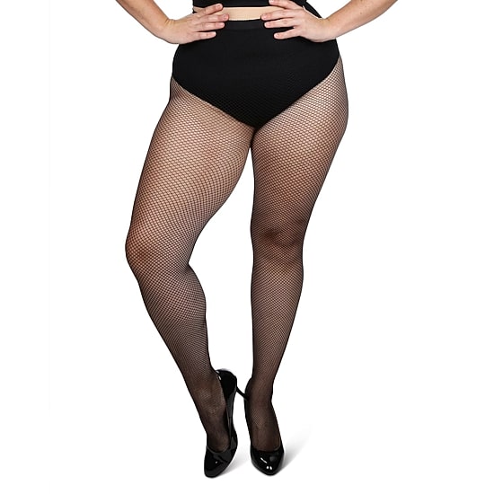 MeMoi Womens Fishnet Plus Tights