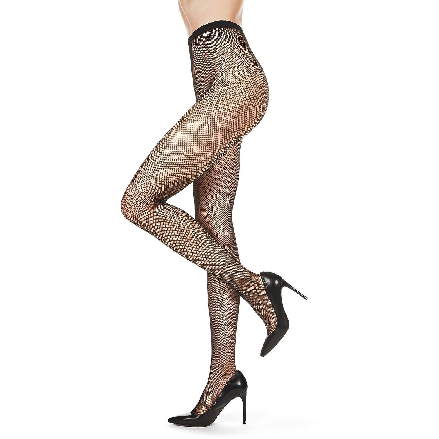 MeMoi Womens Classic Mini Fishnet Tights