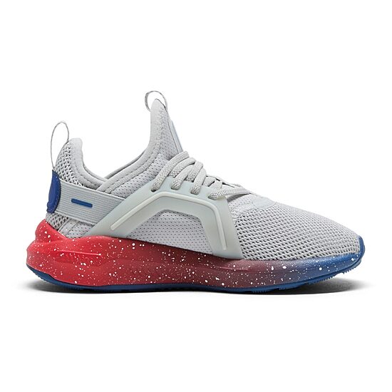 PUMA Soft Enzo 5 Speckle Fade Little Kid Boys Running Shoes