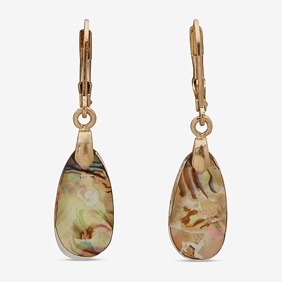 a.n.a Gold Tone Womens Drop Earrings