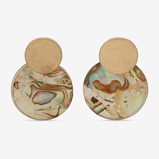 a.n.a Gold Tone Womens Drop Earrings