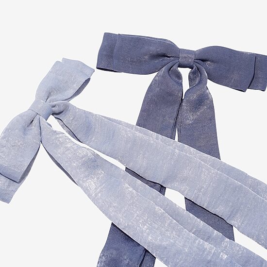 Arizona Blue Denim 2-pc. Hair Bow