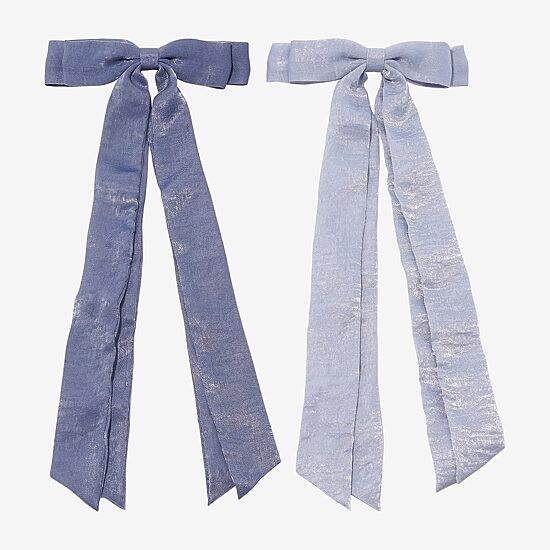 Arizona Blue Denim 2-pc. Hair Bow