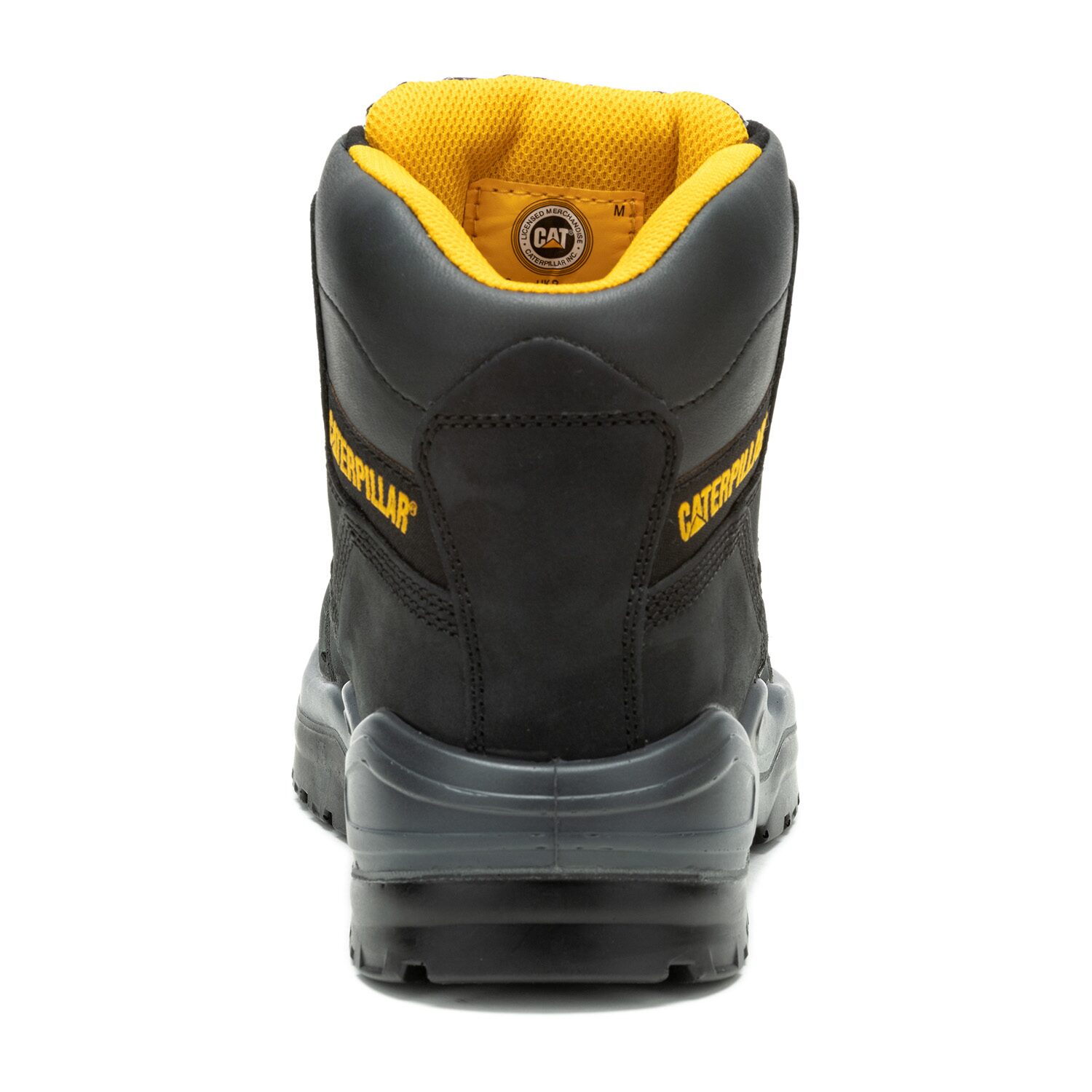 CAT Mens Slip Resistant Striver Steel Toe Work Boots