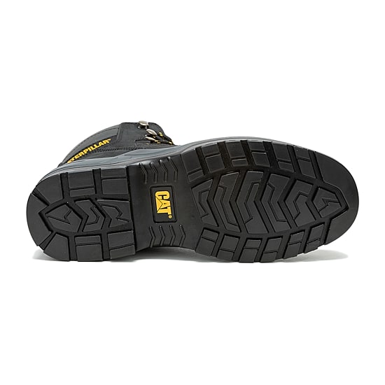 CAT Mens Slip Resistant Striver Steel Toe Work Boots