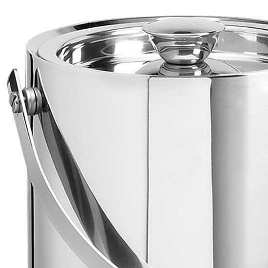 Kraftware Barware Polished Stainless Steel 1.5-qt. Ice Bucket