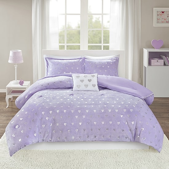 Intelligent Design Jenna Geometric Comforter Set with decorative pillow