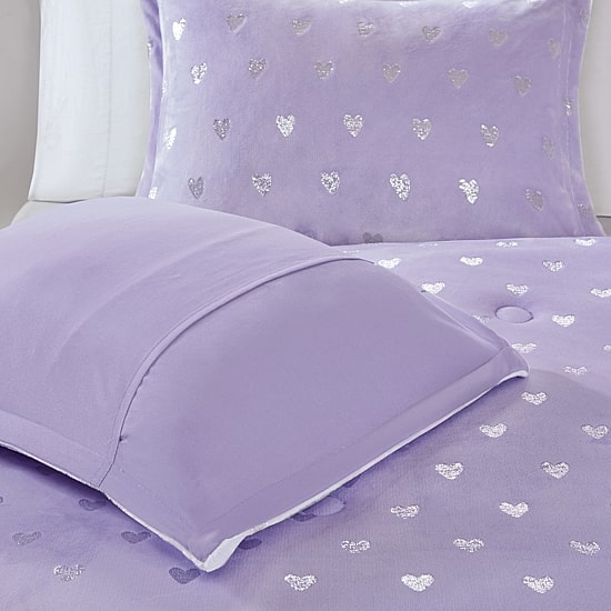 Intelligent Design Jenna Geometric Comforter Set with decorative pillow