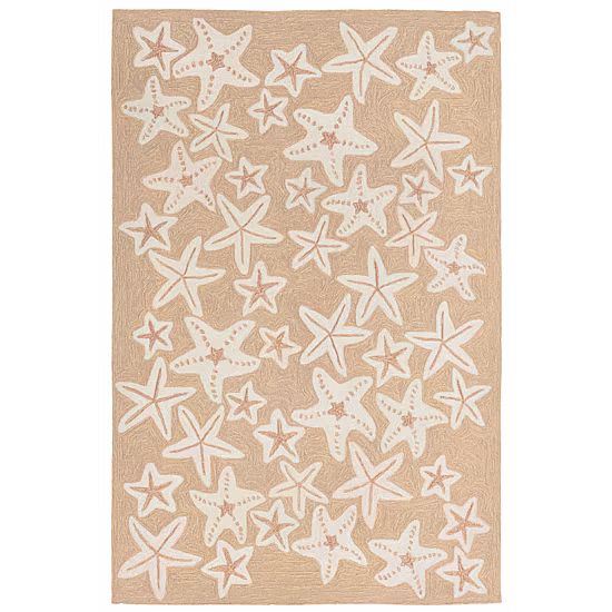 Liora Manne Capri Starfish Indoor/Outdoor Runner Rug