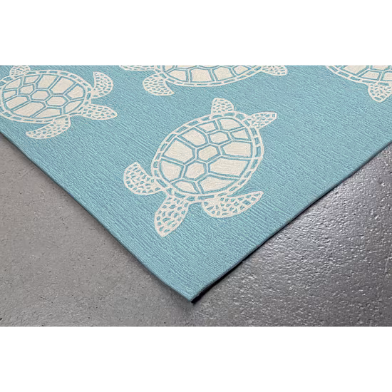 Liora Manne Capri Turtle Indoor/Outdoor Runner Rug