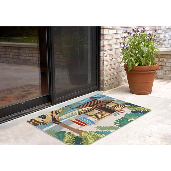 Liora Manne Frontporch Tiki Hut Indoor/Outdoor Runner Rug
