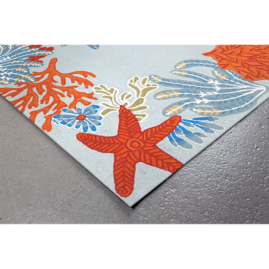 Liora Manne Ravella Ocean Indoor/Outdoor Rug