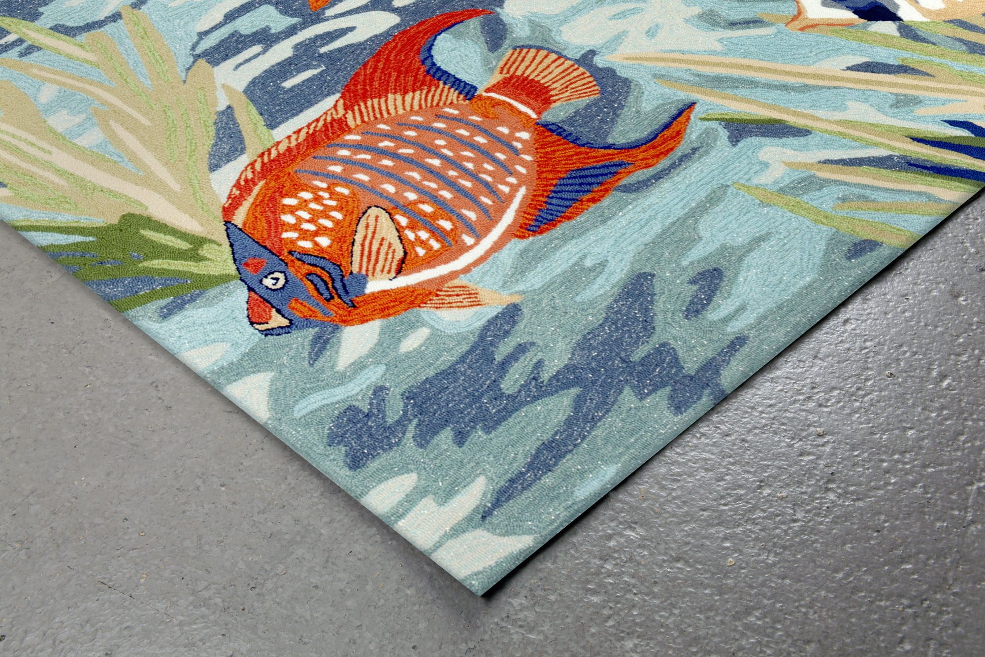 Liora Manne Ravella Tropical Fish Indoor/Outdoor Rug