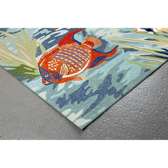 Liora Manne Ravella Tropical Fish Indoor/Outdoor Rug
