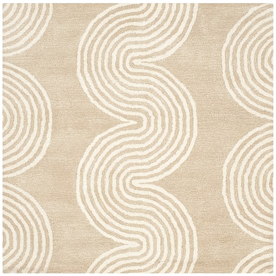 Safavieh Zachariah Geometric Hand Tufted Wool Rug