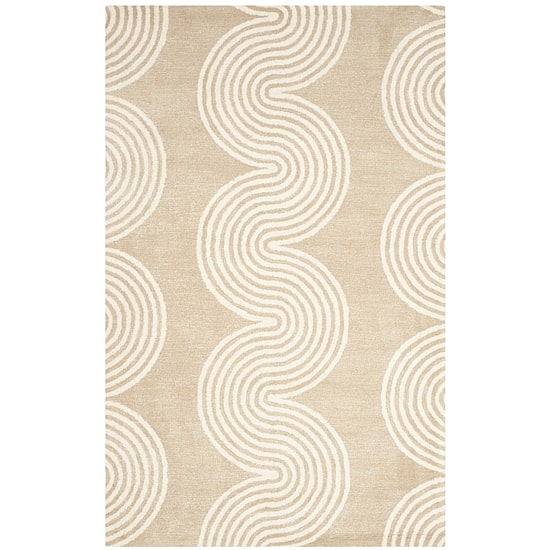 Safavieh Zachariah Geometric Hand Tufted Wool Rug