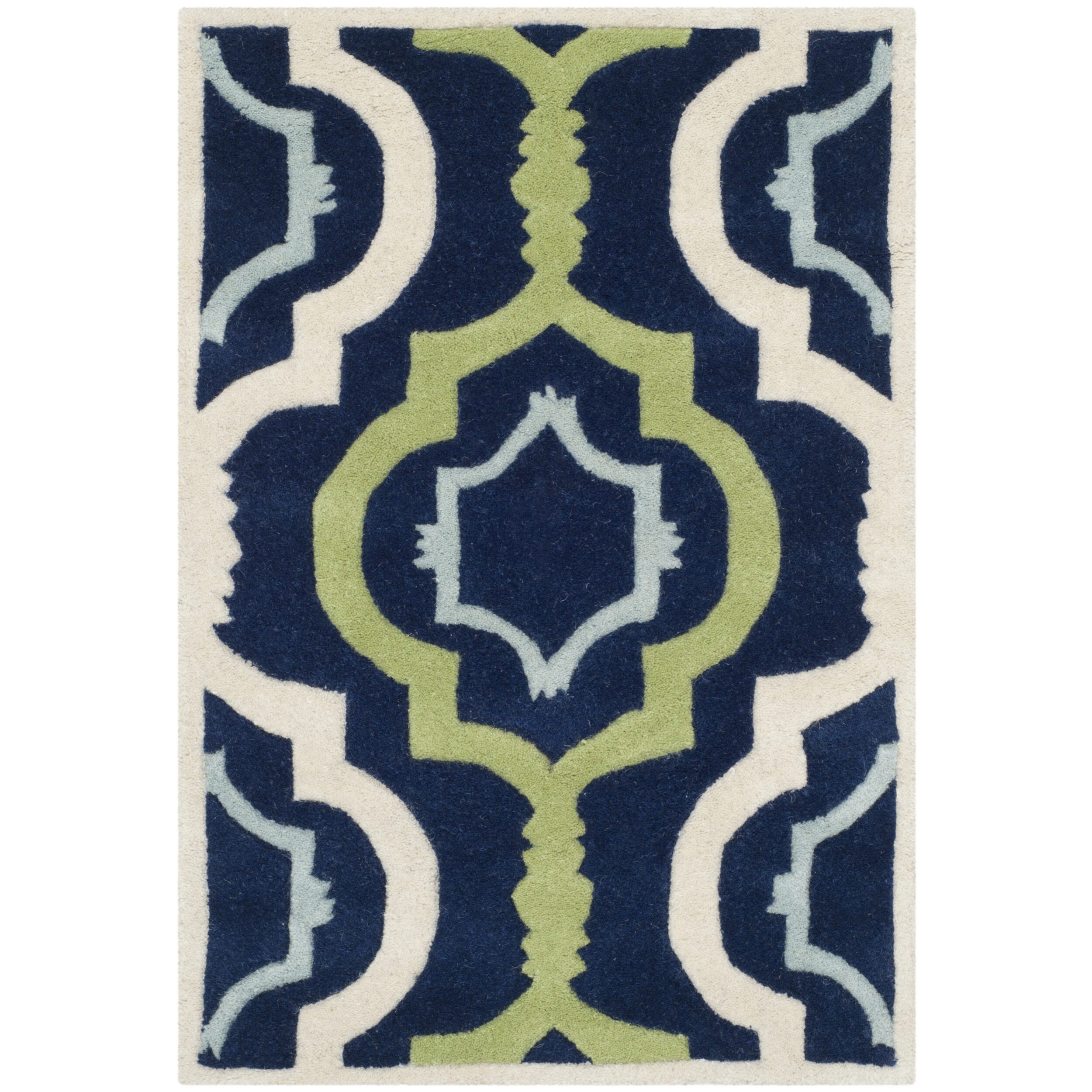 Safavieh Joetta Geometric Hand Tufted Wool Rug