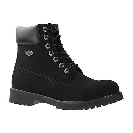 St. John\'s Bay Shae Combat Boots Mens Size 9M Black Hiking Block Heel Lace‎ Up St. John main image 2