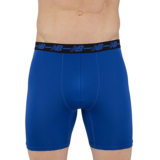 New Balance Mens 4 Pack Boxer Briefs Nb3017-4