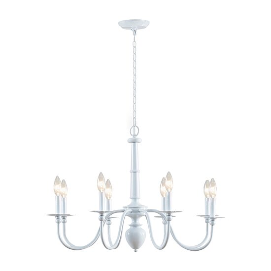 Martha Stewart Amelia 8-Light Metal Chandelier