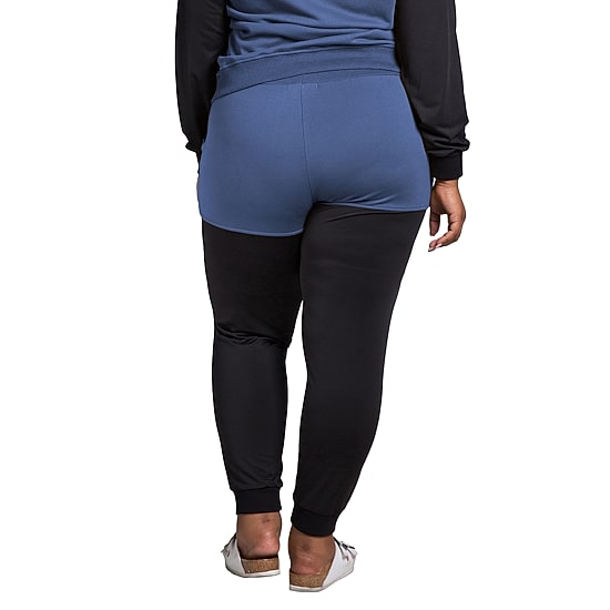 Poetic Justice Womens Plus Cinched Mid Rise Jogger Pant