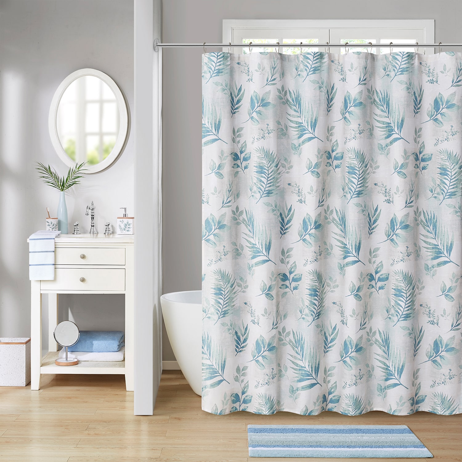 Madison Park Rothbury Shower Curtain