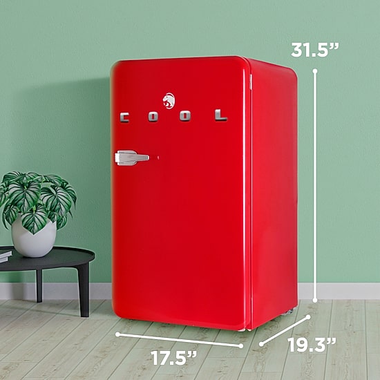 Commercial Cool 3.2 Cu. Ft. Retro Refrigerator