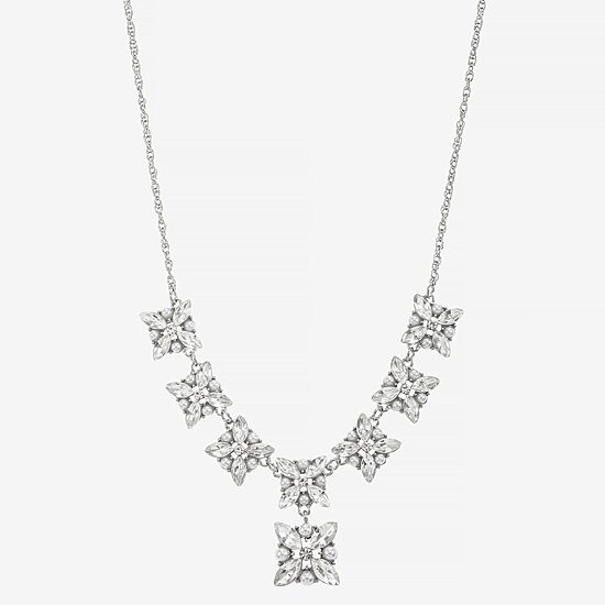 Monet Jewelry Timeless Silver Tone Womens 18 Inch Y Necklace