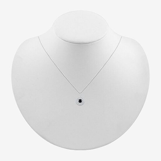 Limited Quantities! Womens 3/4 CT. T.W. Natural White Diamond 10K Gold Round 18 Inch Pendant Necklace