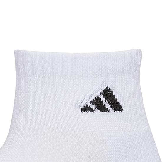 adidas Boys 6 Pair Quarter Ankle Socks