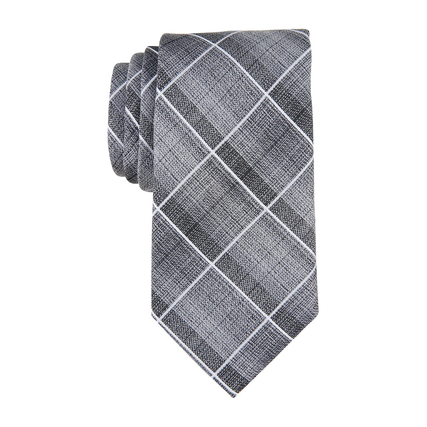Stafford Worley Plaid Tie